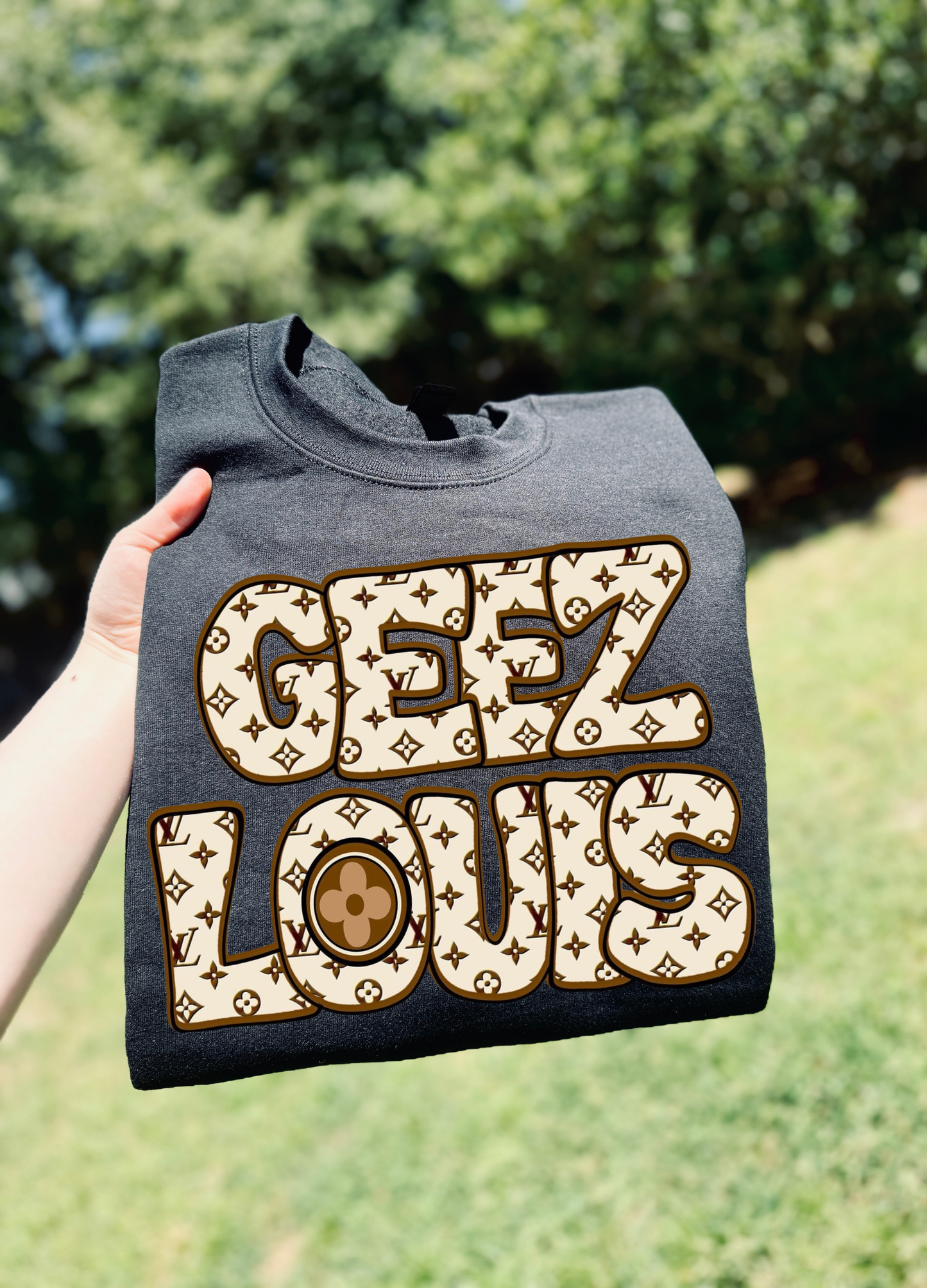 Geez Louis Faux Embroider