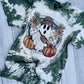 Checkered Ghosty Fall Bleached Tee