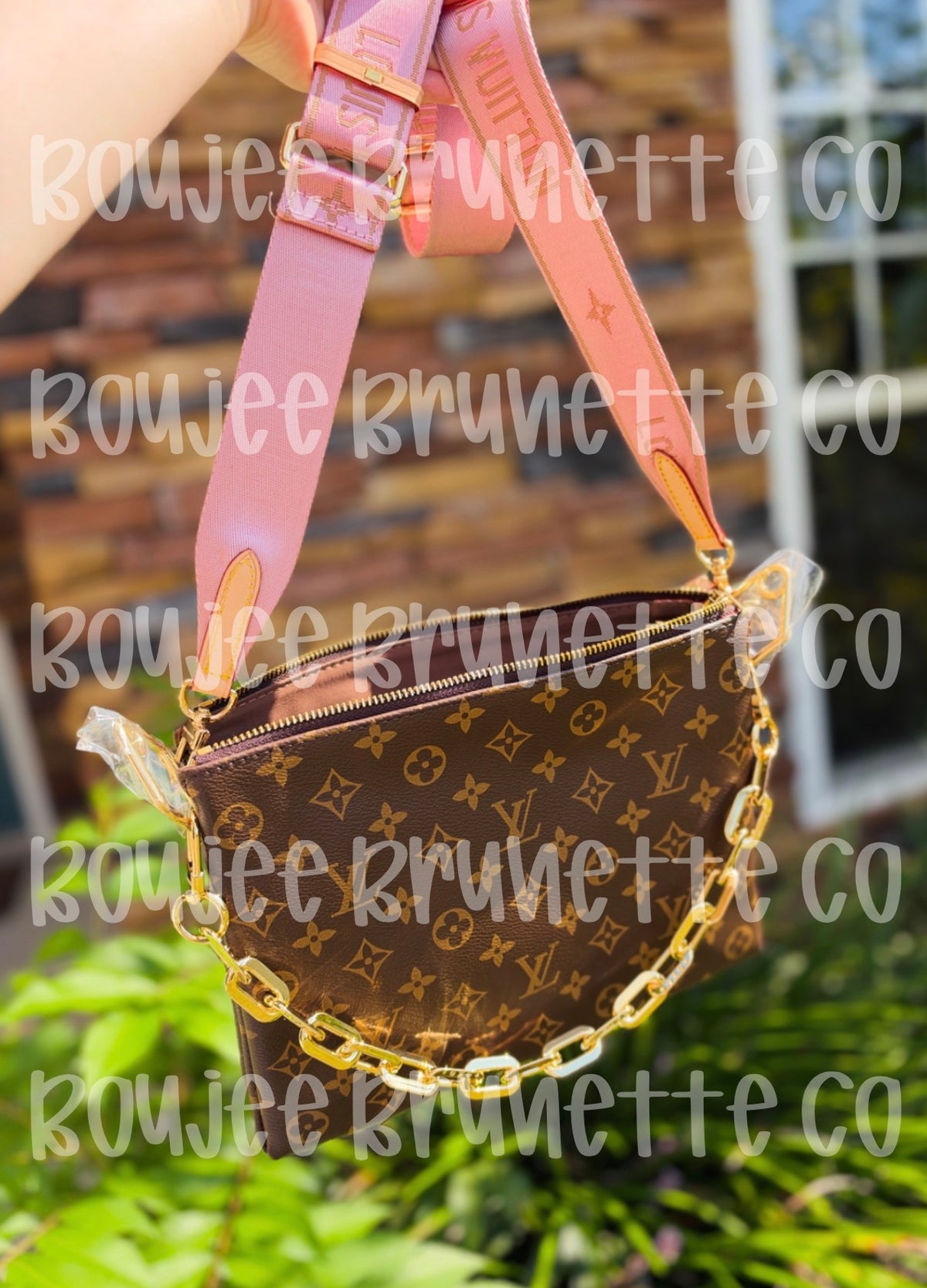 Brown Classic Coussin Crossbody