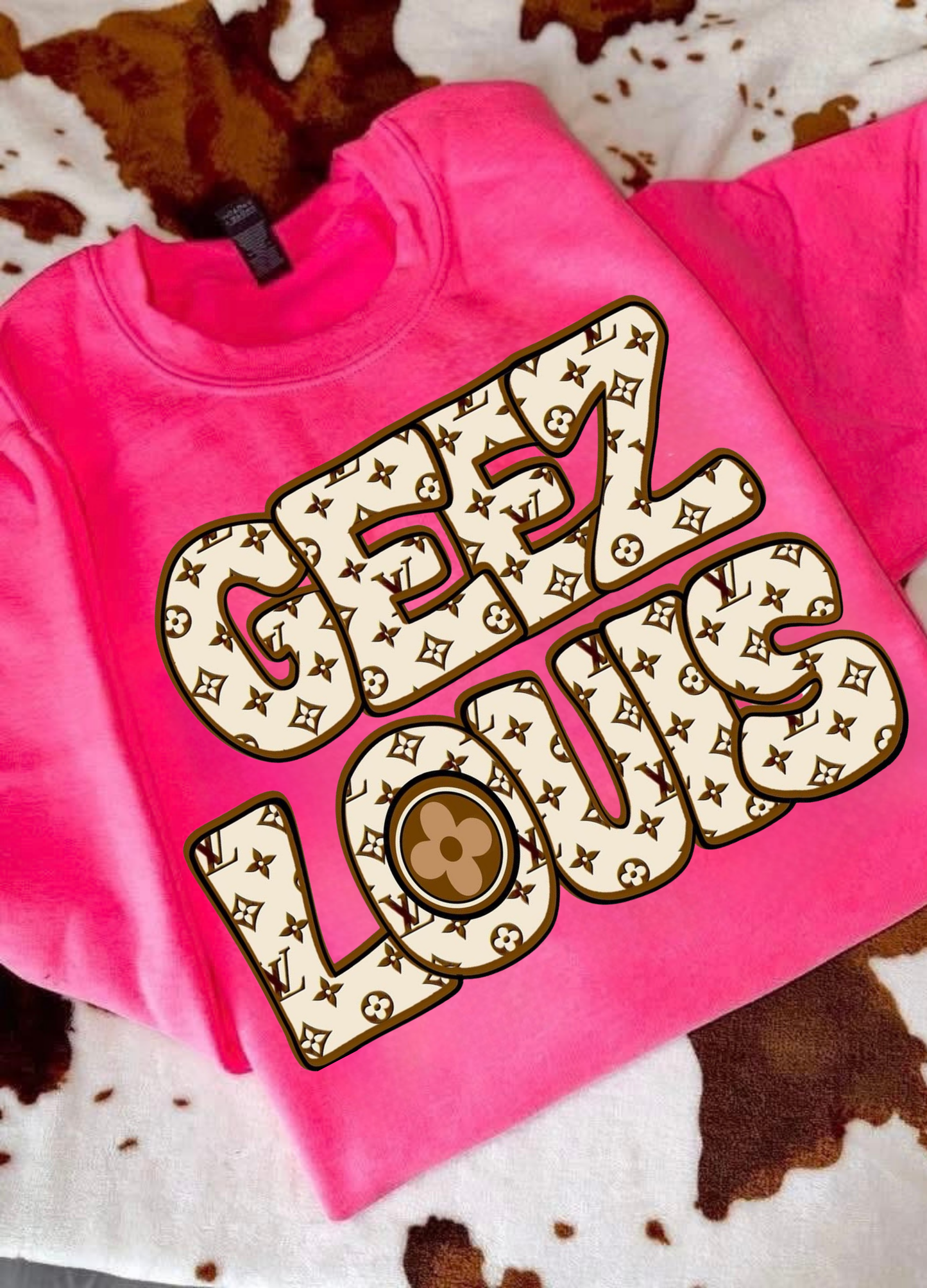 Geez Louis Faux Embroider