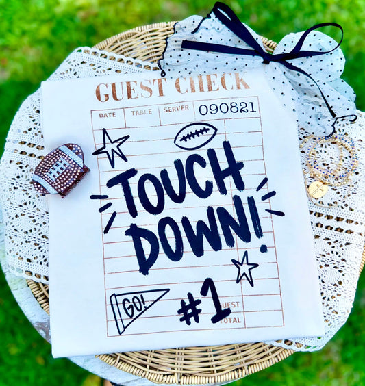 Guest Check Touchdown