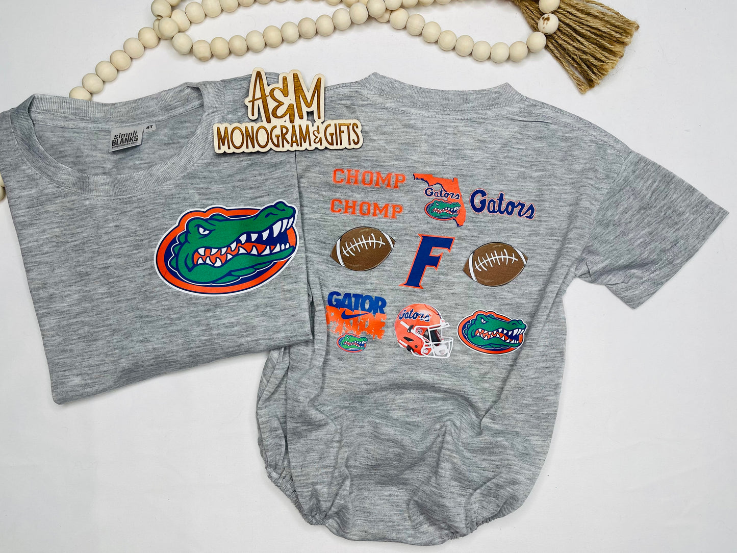 FL Gators Boy Collage Bubble