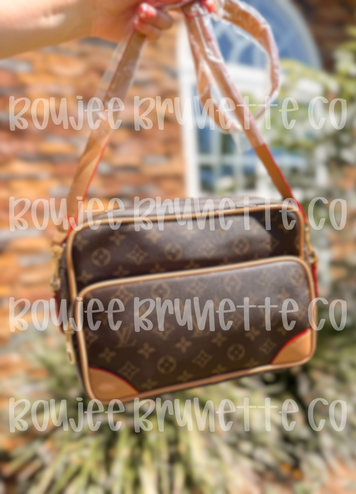 2 Zip Brown Crossbody