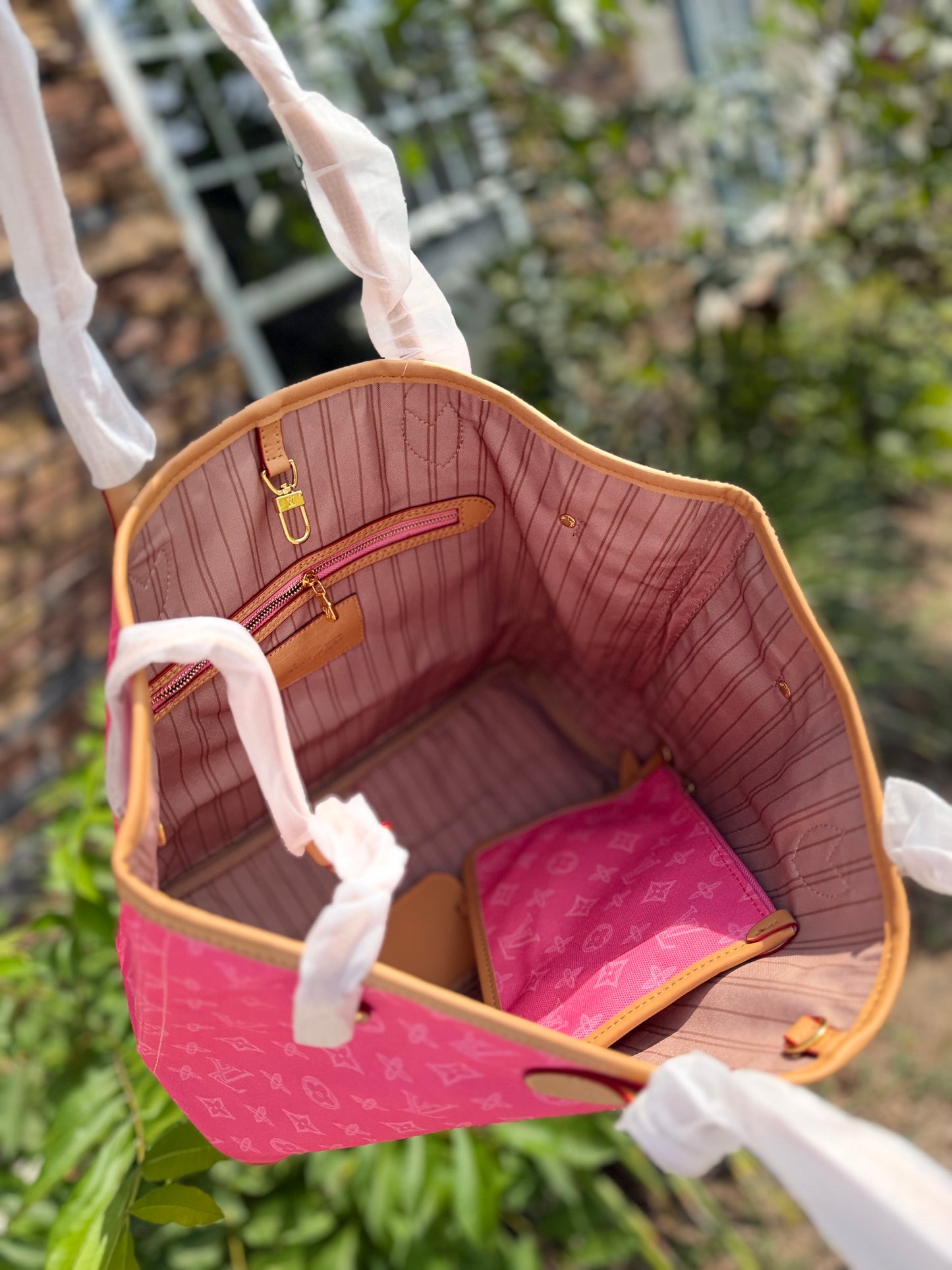 Bright Pink Tote