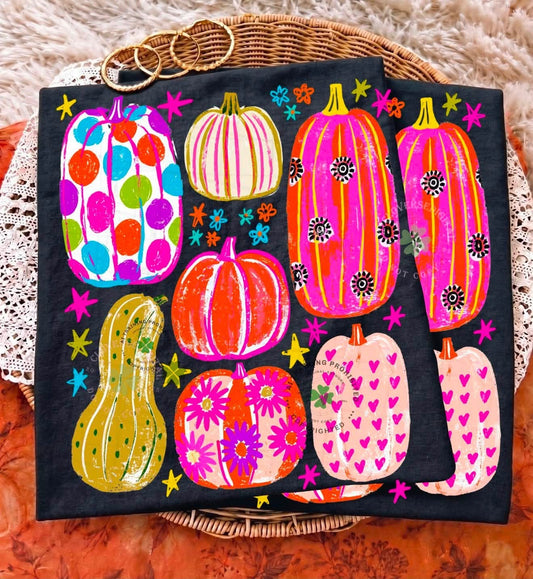 Colorful Pumpkins