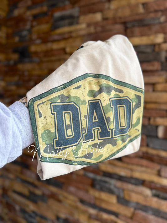 Camo Dad Patch Tee