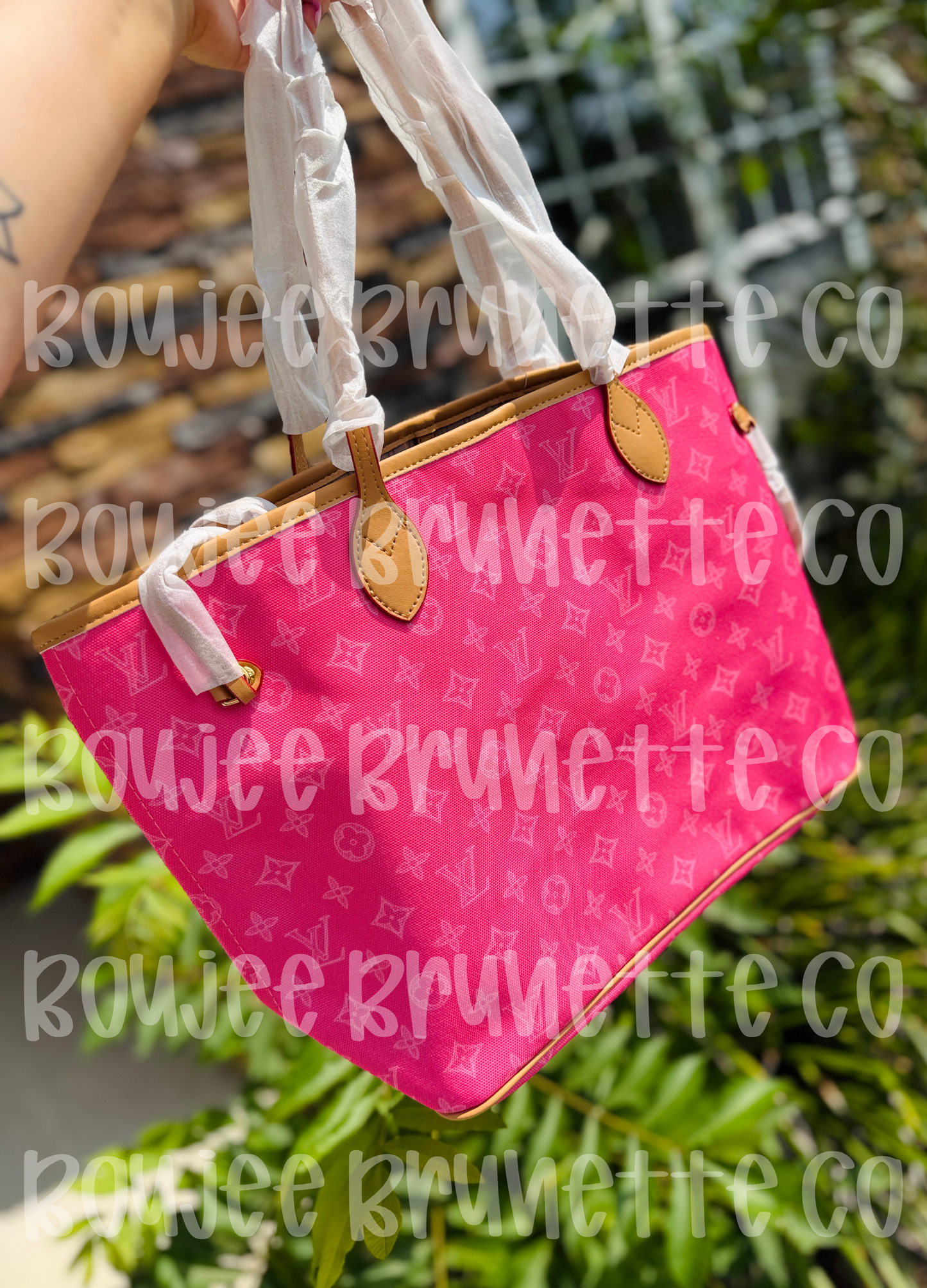 Bright Pink Tote