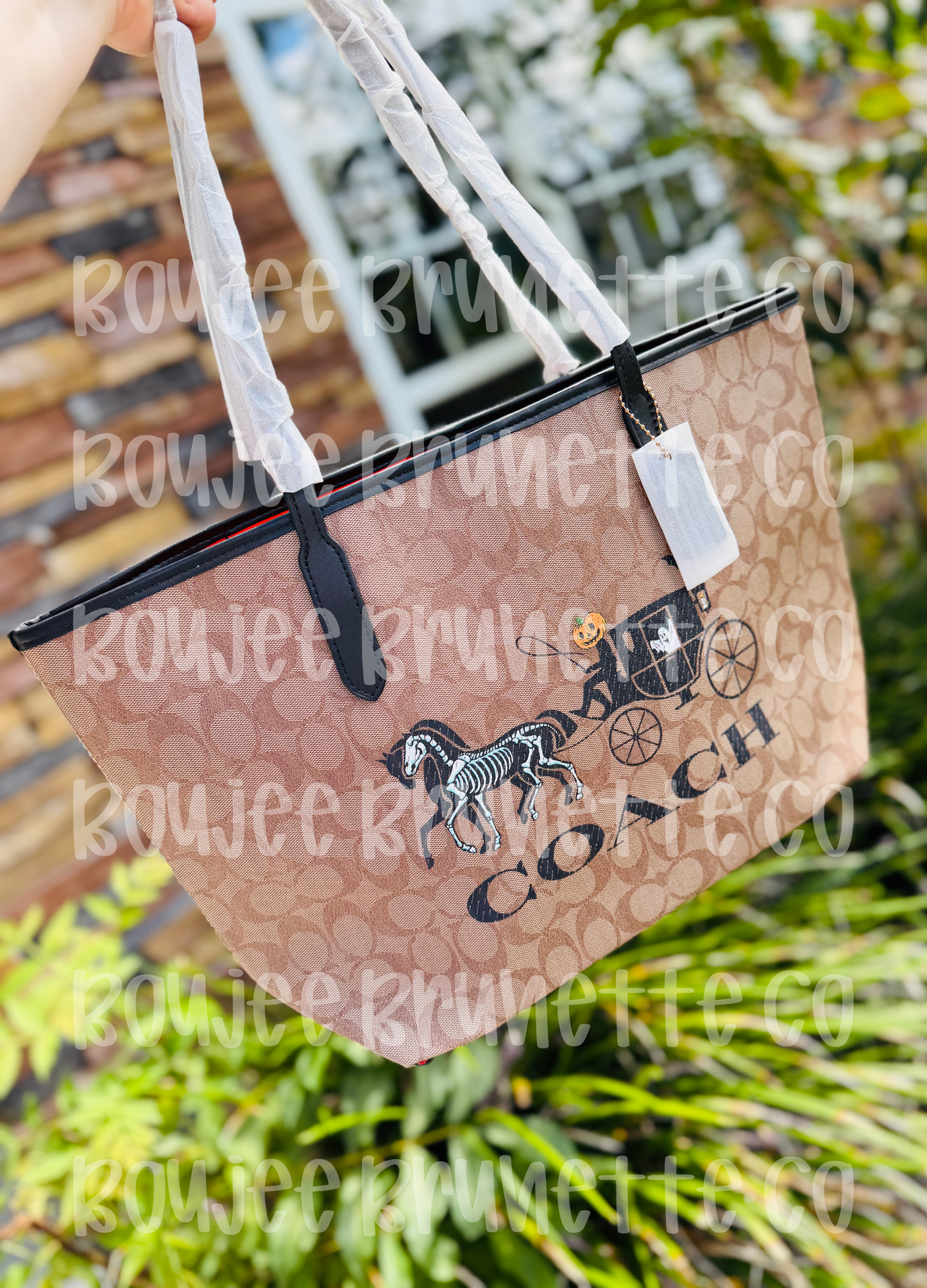 Halloween Carriage Tote RTS