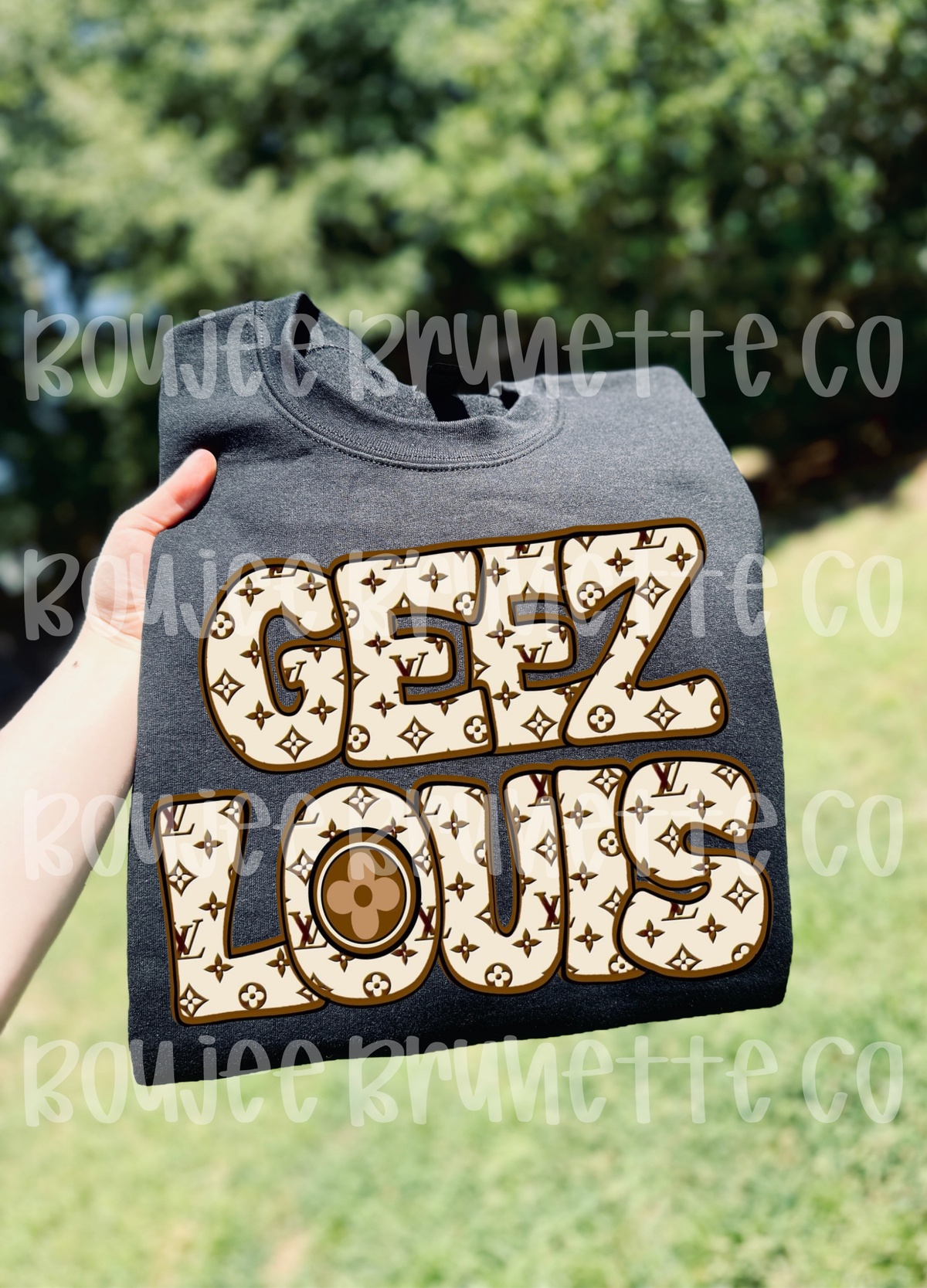 Geez Louis Faux Embroider