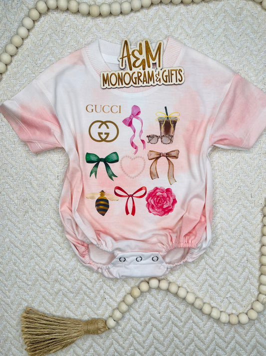 Boujee G Coquette Romper