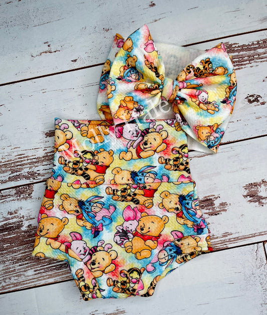 Colorful Pooh Set