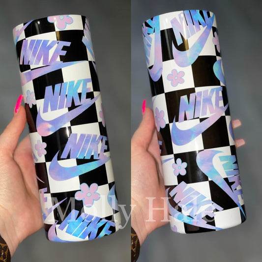 Checkered NK Tumbler