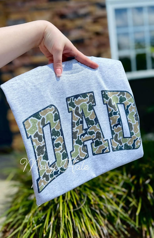 Camo Dad Short Sleeve