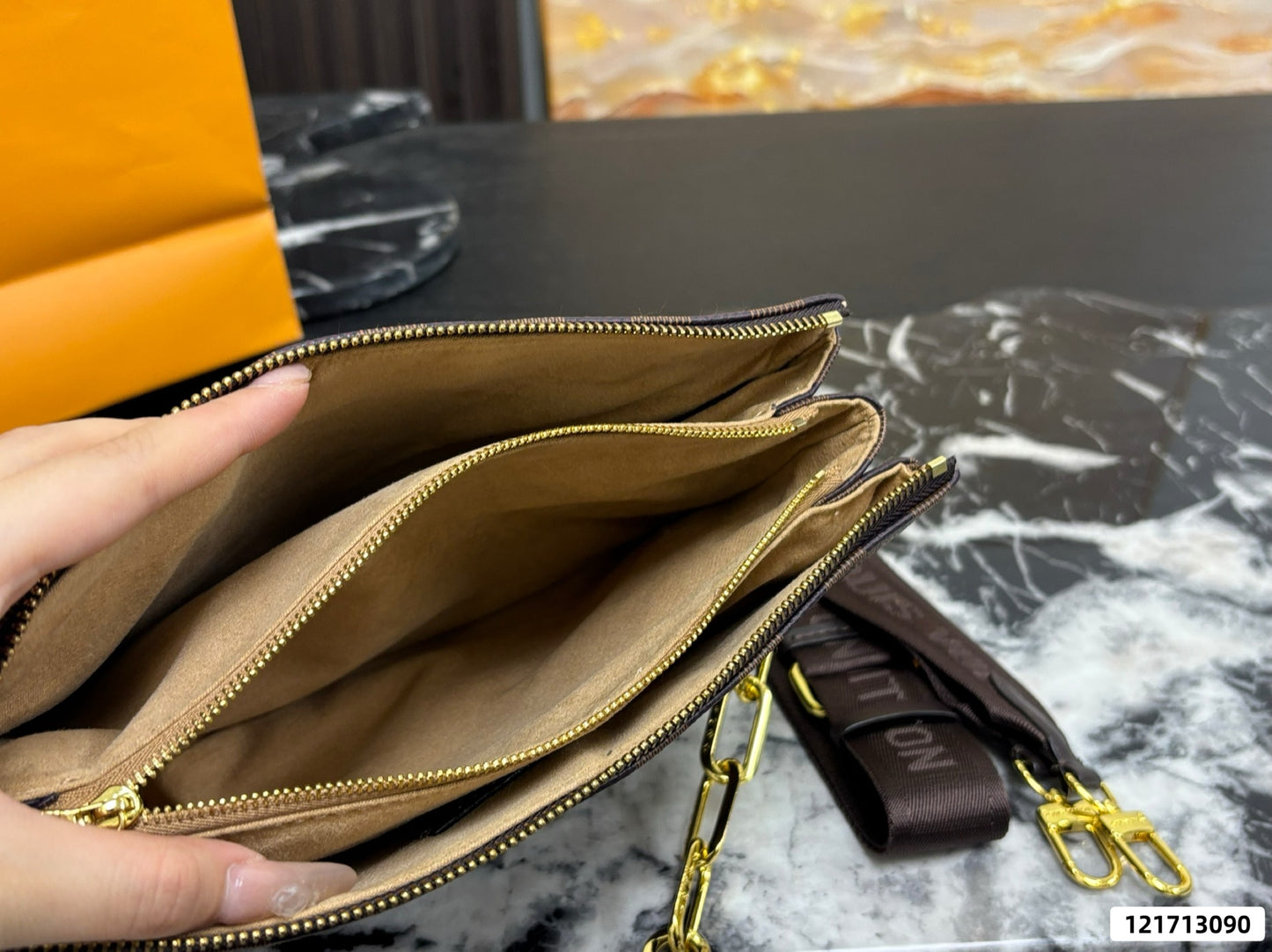 Brown Crossbody