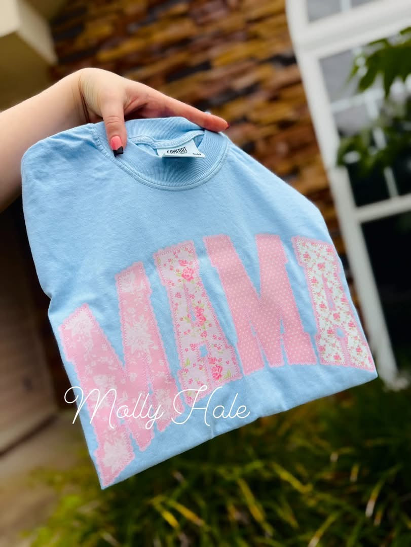 Floral Faux Lace Mama