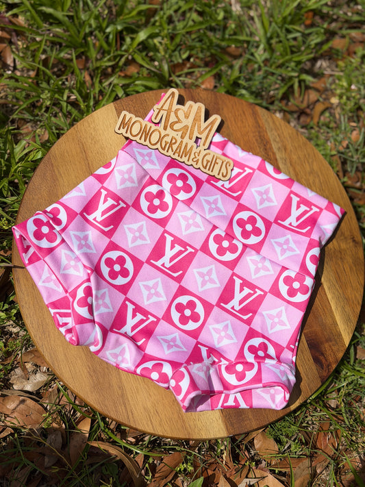 Pink Checker L Bummies