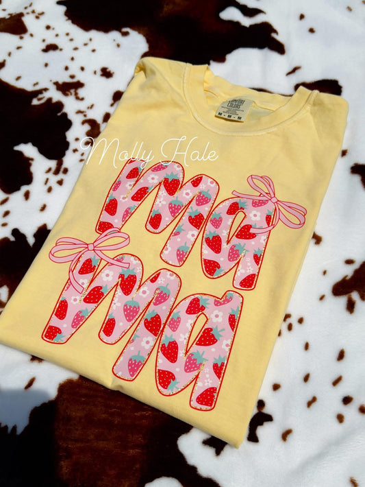 Strawberry Coquette Mama