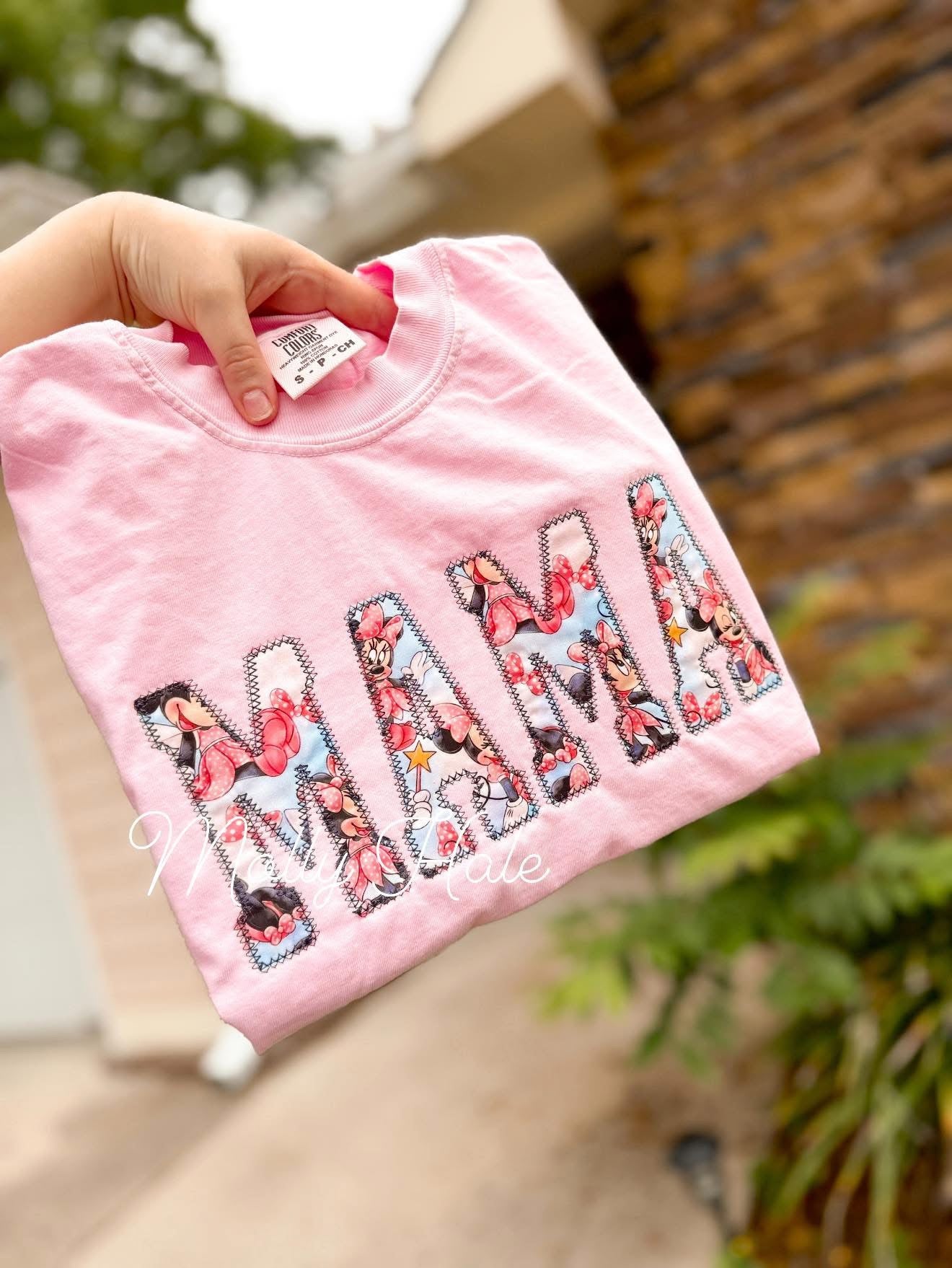 Minnie Embroidered Tee