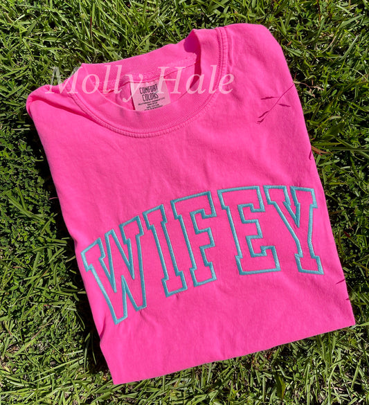 Wifey Embroidered