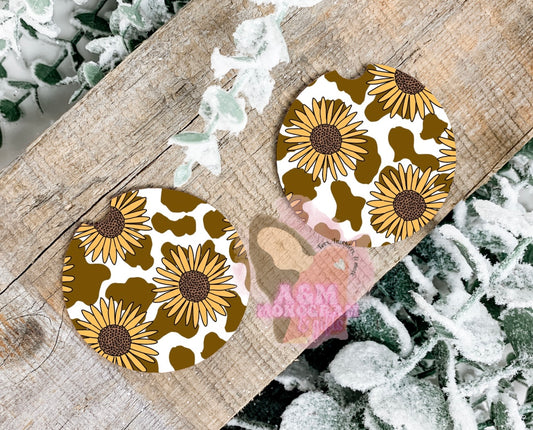 Cowhide Sunflowers