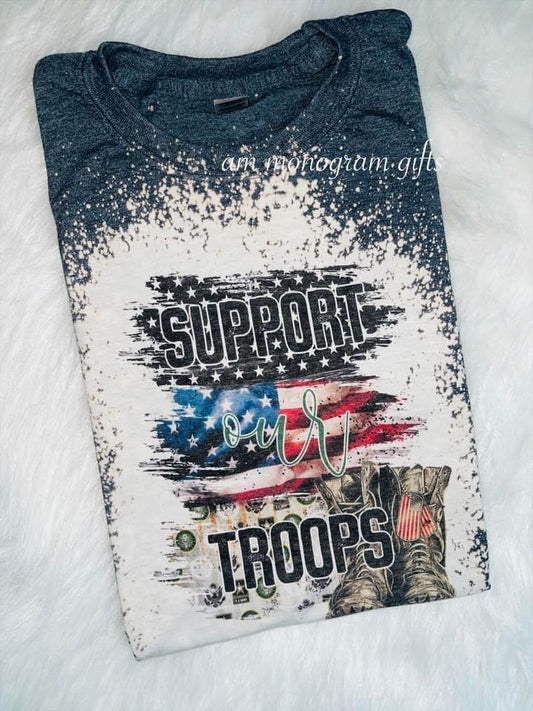 Support Our Troops w/ Boots - A&M Monogram & Gifts